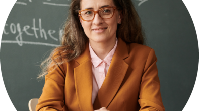 portrait-female-teacher-workplace